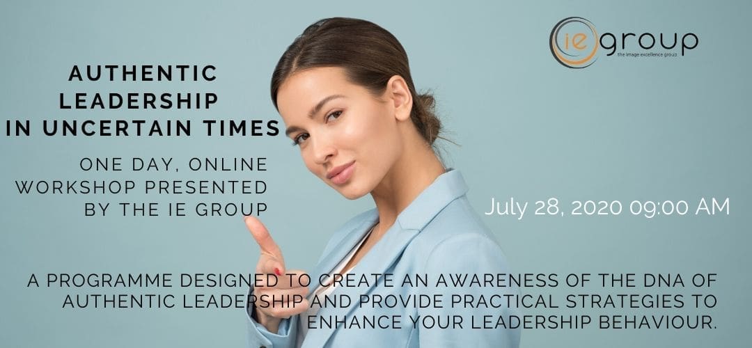 Authentic leadership in uncertain times