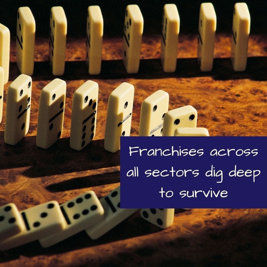 Franchises across all sectors dig deep to survive